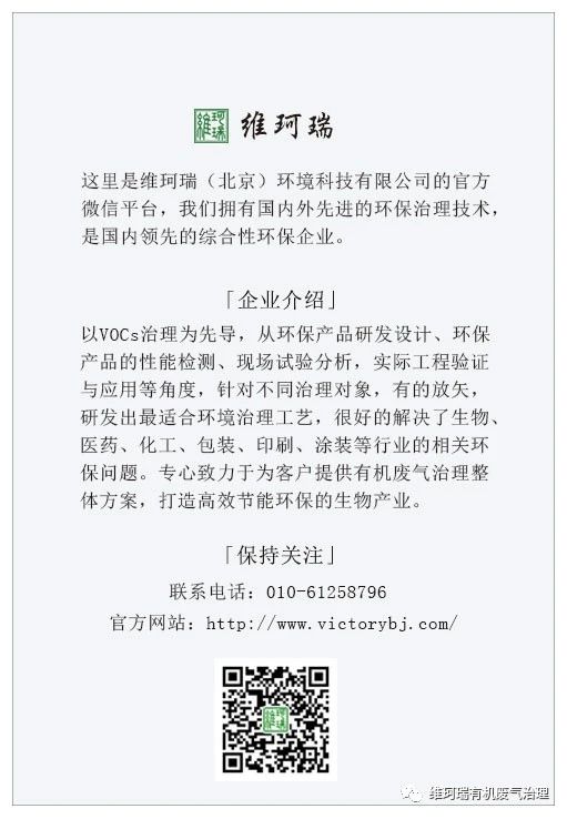 【關(guān)注】維珂瑞簽約某化工企業(yè)廢氣治理項目第一階段完工